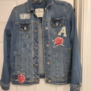 Denim jacket, from abercrombie kids.